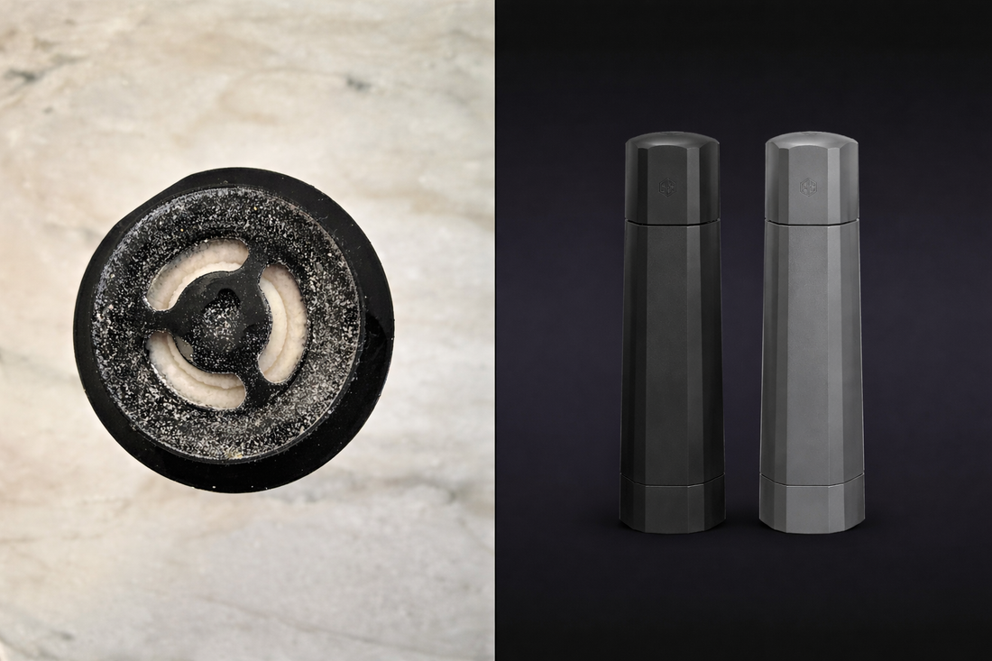 Metal and Ceramic Only: My Pick for the Best Plastic-Free Salt and Pepper Grinders