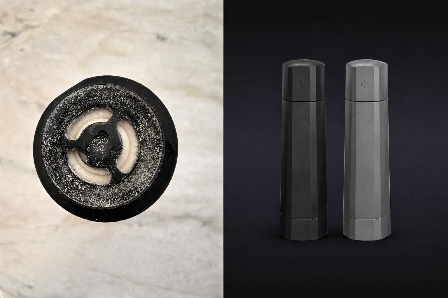 Metal and Ceramic Only: My Pick for the Best Plastic-Free Salt and Pepper Grinders
