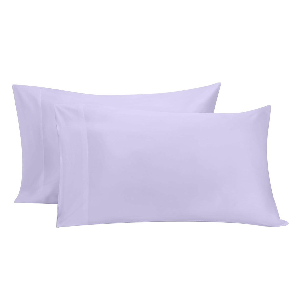 BIOWEAVES 100% Organic Cotton Pillow Cases 300 Thread Count Soft Sateen Weave GOTS Certified – Standard/Queen Size, Set of 2, Natural